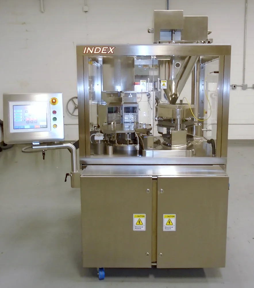 Index K120i capsule filler machine.
