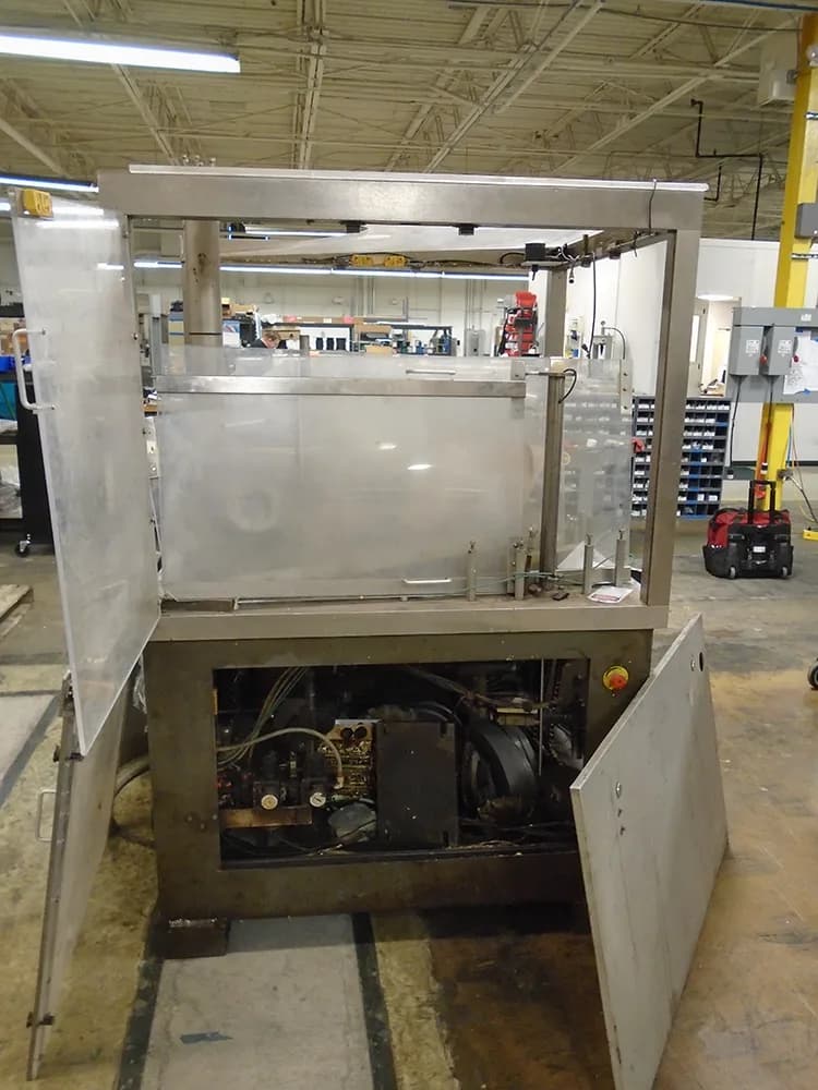 A before image of a remanufactured Index K120i capsule filler.